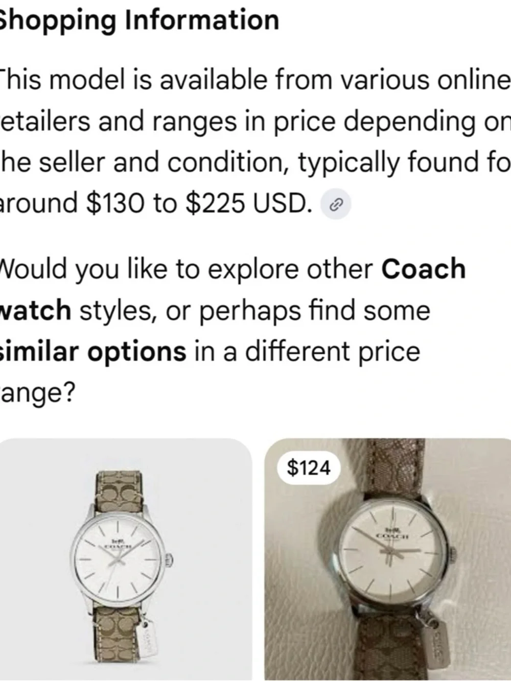 Coach Ruby Watch - Picture 5 of 5